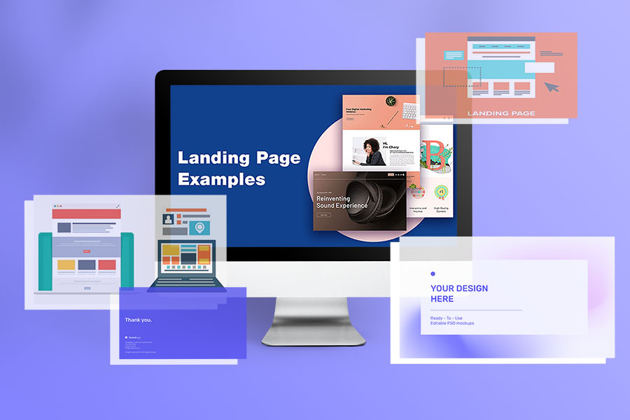 Landing page và Home page