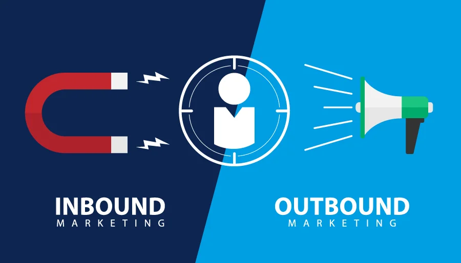 In bound marketing và out bound marketing